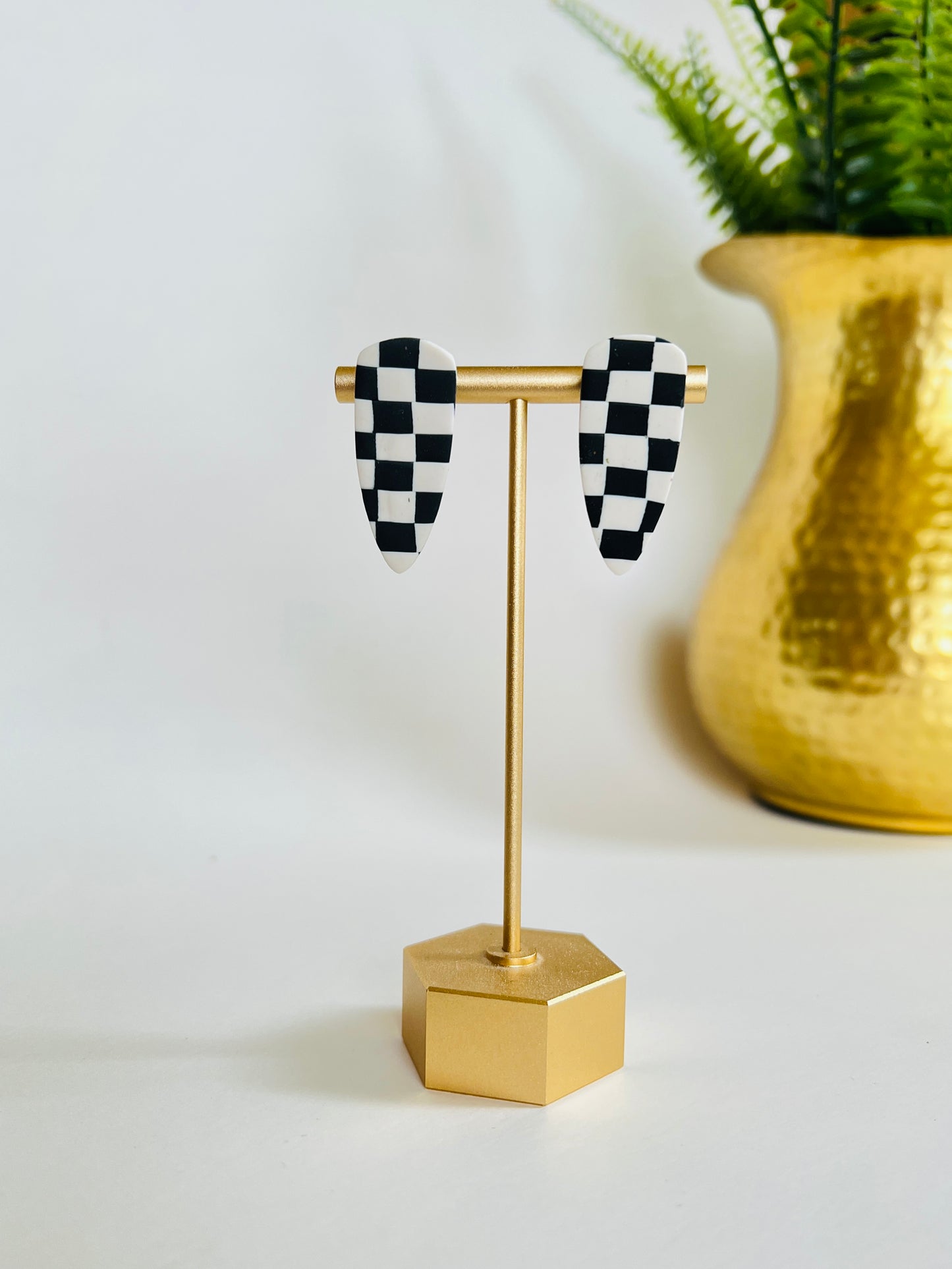 Katelynn's Black & White checkers