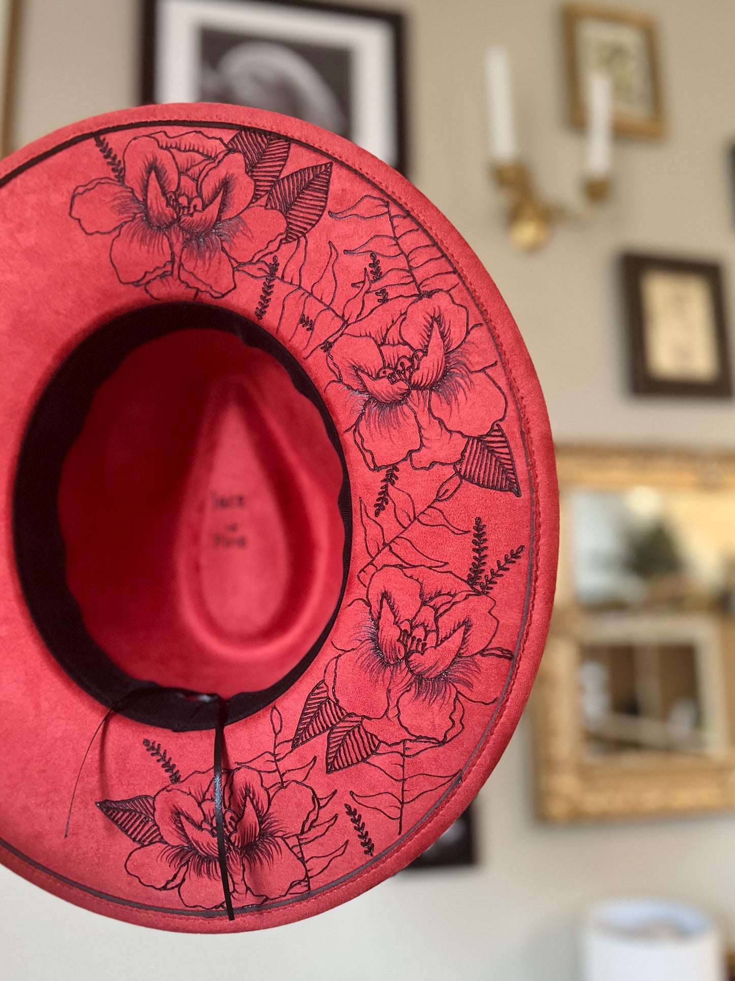 Burnt Sienna Floral