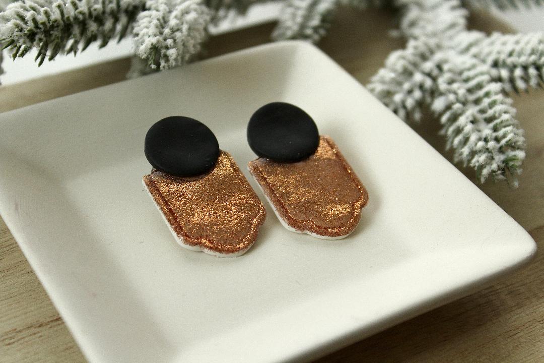 Stella Studs- Copper