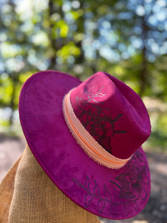 Burgundy Boho Rancher